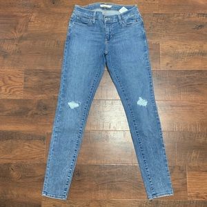 levi’s vintage wash skinny jeans